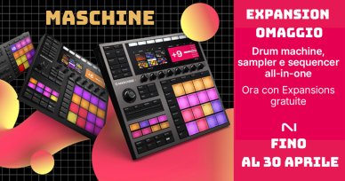 Espansioni sino al 30 aprile con Maschine Mikro, MK3 e Maschine+ 