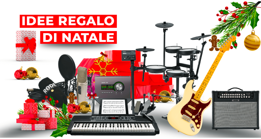 Regali di Natale? Strumenti musicali per idee regalo originali