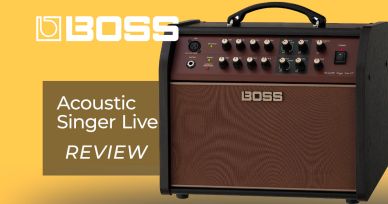 Amplificatori per chitarra e voce: recensione del nuovo Boss Acoustic Singer Live LT 