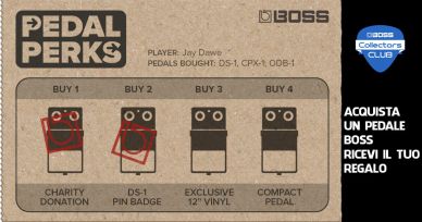 Boss Collectors Club - Pedal Perks