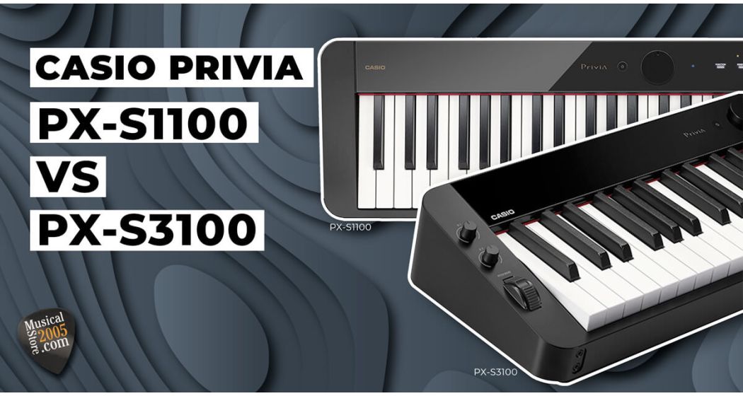 Recensione e prezzi dei nuovi pianoforti digitali Casio Privia PX-S1100 vs PX-S3100