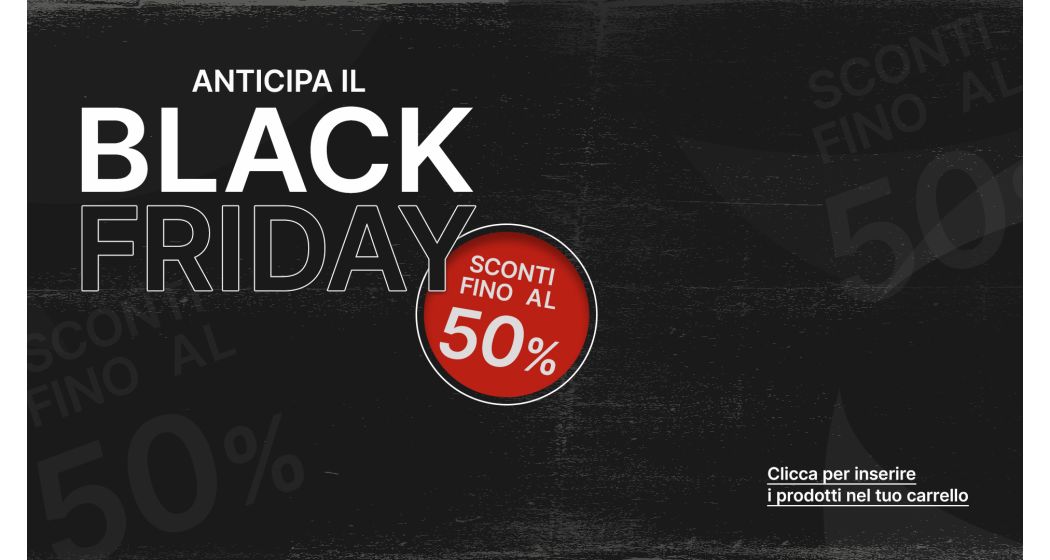 Black Friday 2023: strumenti musicali in offerta da Musicalstore2005.com