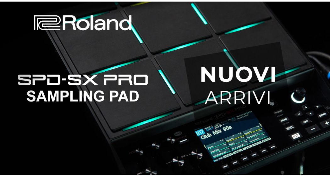 Drum Pad Roland: il nuovo SPD-SX PRO