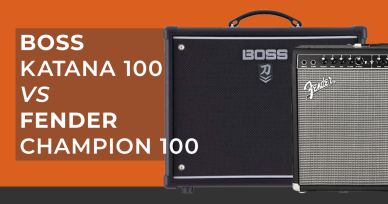 Confronto tra amplificatori: Boss Katana 100 vs Fender Champion 100 