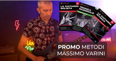 I manuali di chitarra di Massimo Varini offrono extra sconti sui corsi online