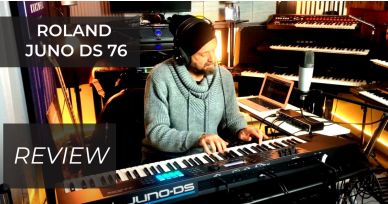 Dimostrazione della Roland Juno DS 76: ecco come suona