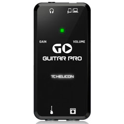 Interfaz de audio para guitarristas