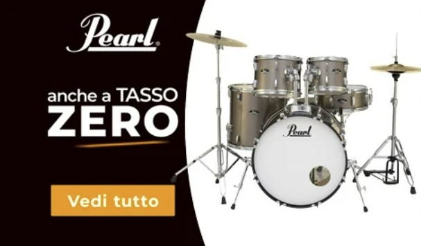 batteria Pearl a Tasso Zero