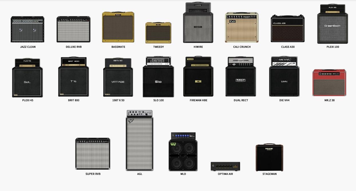 Modeling amp Nux Mighty Space